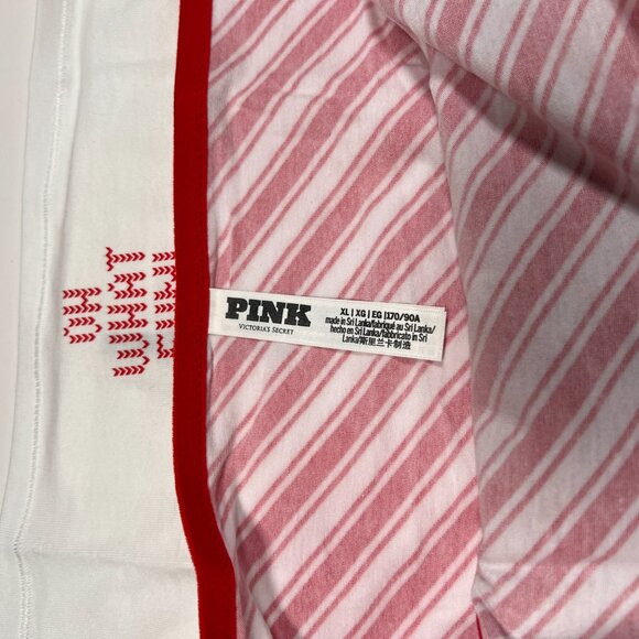 Victoria Secret Pink XL Cheeky Panties Cotton Blend Christmas Holiday Pack of 5 - Picture 11 of 13
